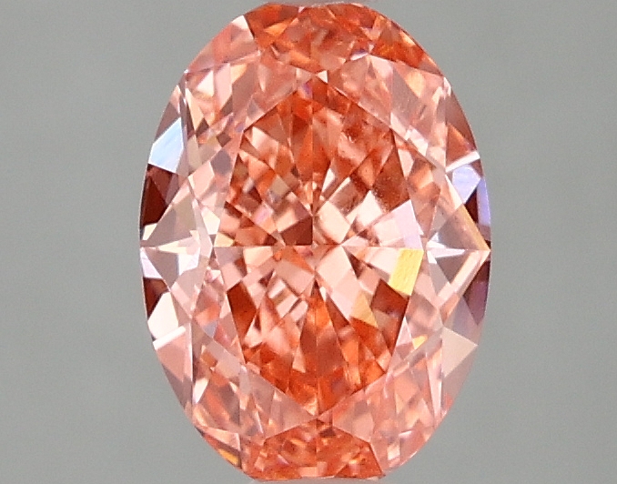 1.43 ct. oval Lab Grown Diamond front image