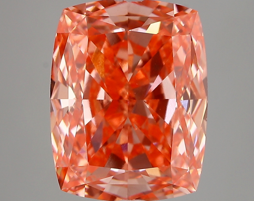 5.11 ct. cushion Lab Grown Diamond front image