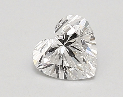 0.82 carat e VVS2 VG Cut IGI heart diamond