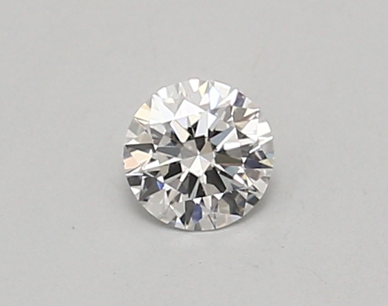 0.28 carat round lab-grown diamond