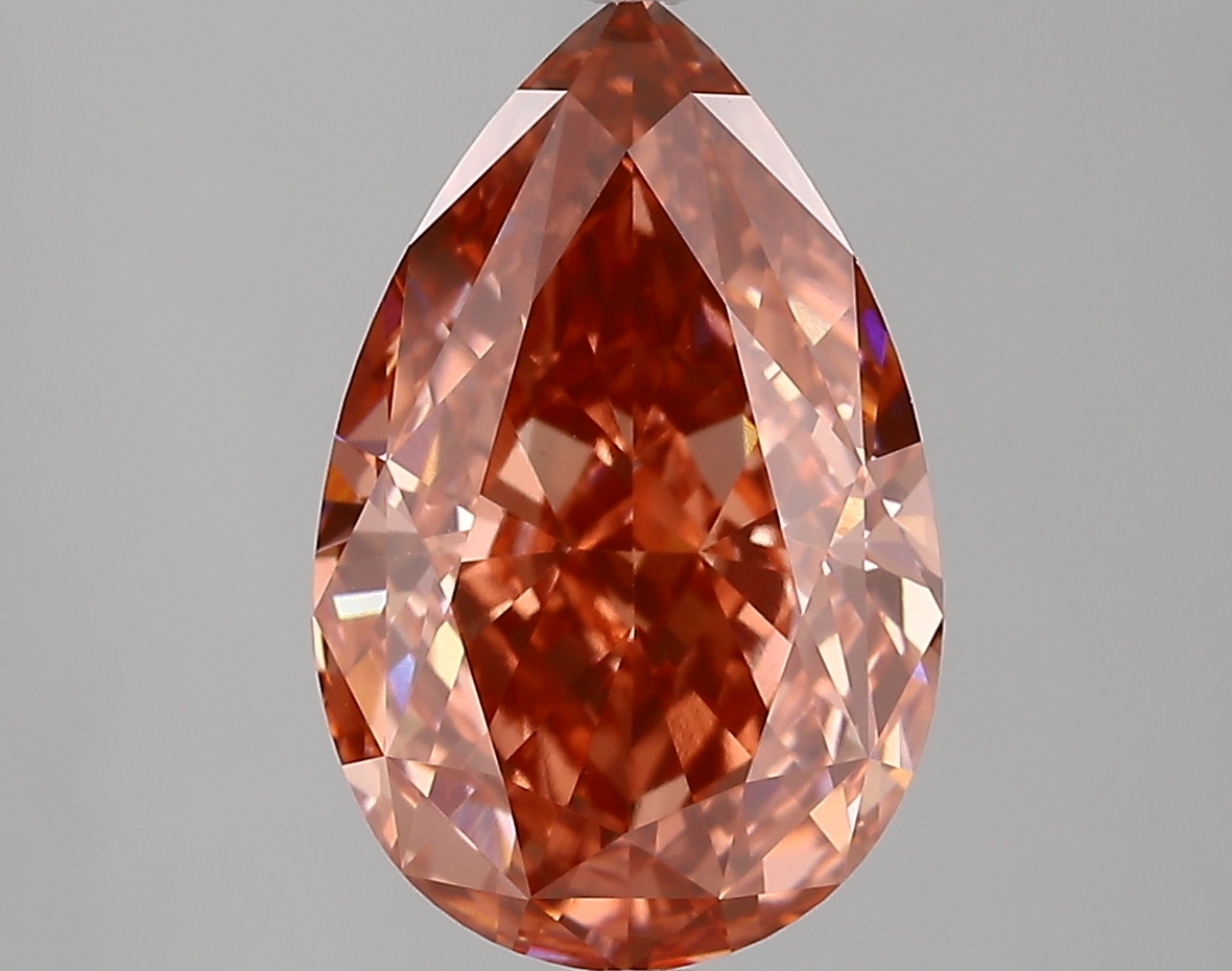 5.03 ct. pear Lab Grown Diamond front image