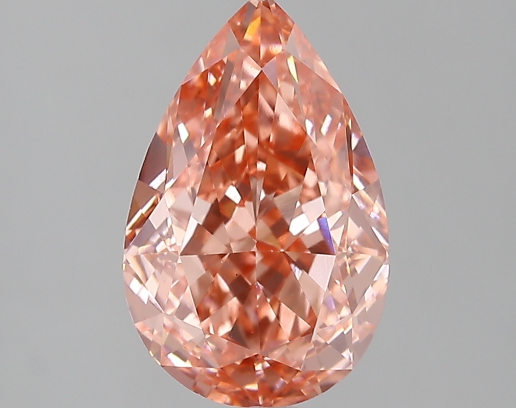 3.18 ct. pear Lab Grown Diamond front image