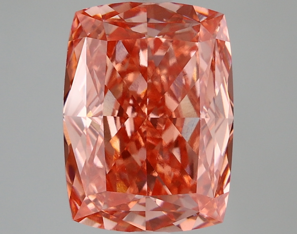5.58 ct. cushion Lab Grown Diamond front image
