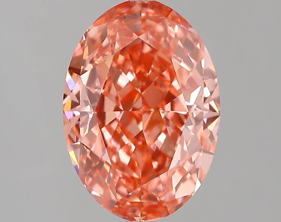 3.04 ct. oval Lab Grown Diamond front image