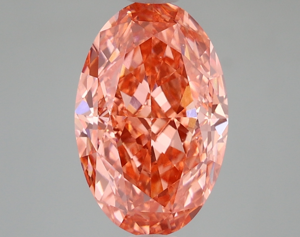3.80 ct. oval Lab Grown Diamond front image