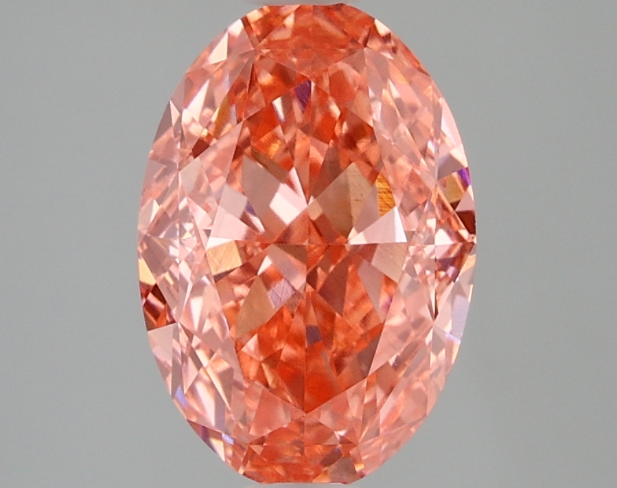 3.07 ct. oval Lab Grown Diamond front image