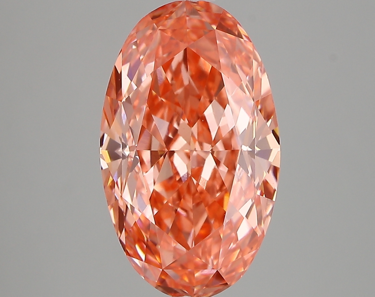 4.80 ct. oval Lab Grown Diamond front image