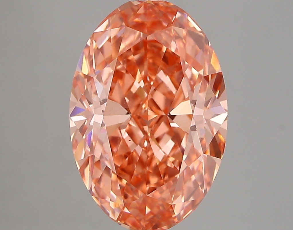 3.52 ct. oval Lab Grown Diamond front image