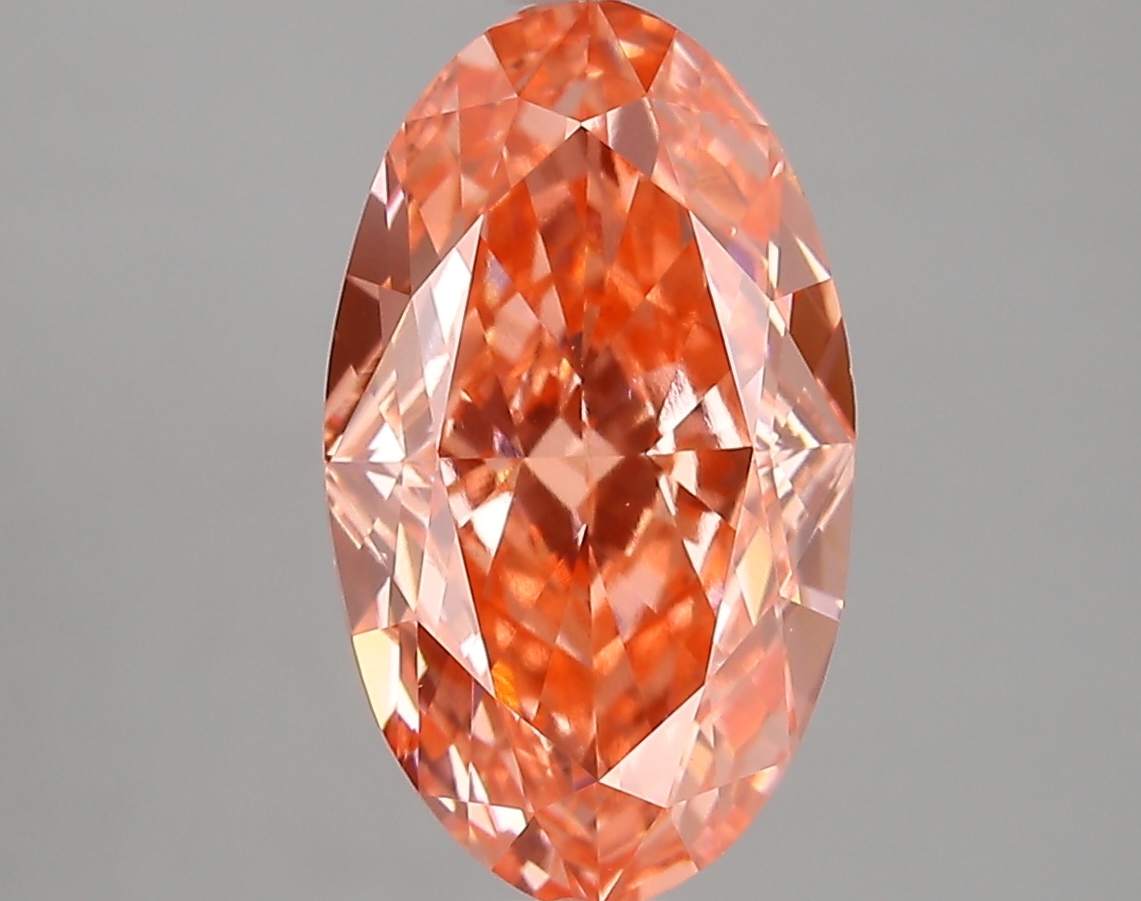 4.01 ct. oval Lab Grown Diamond front image