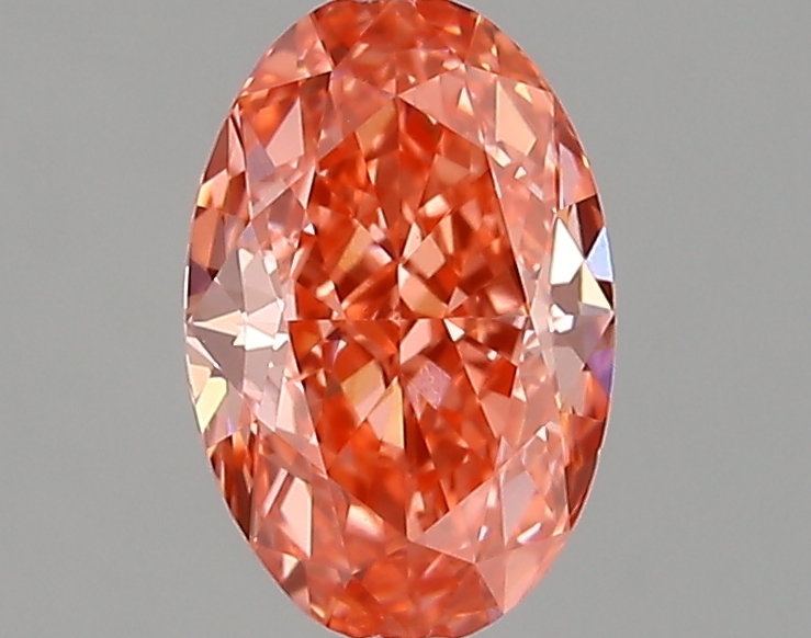 1.39 ct. oval Lab Grown Diamond front image