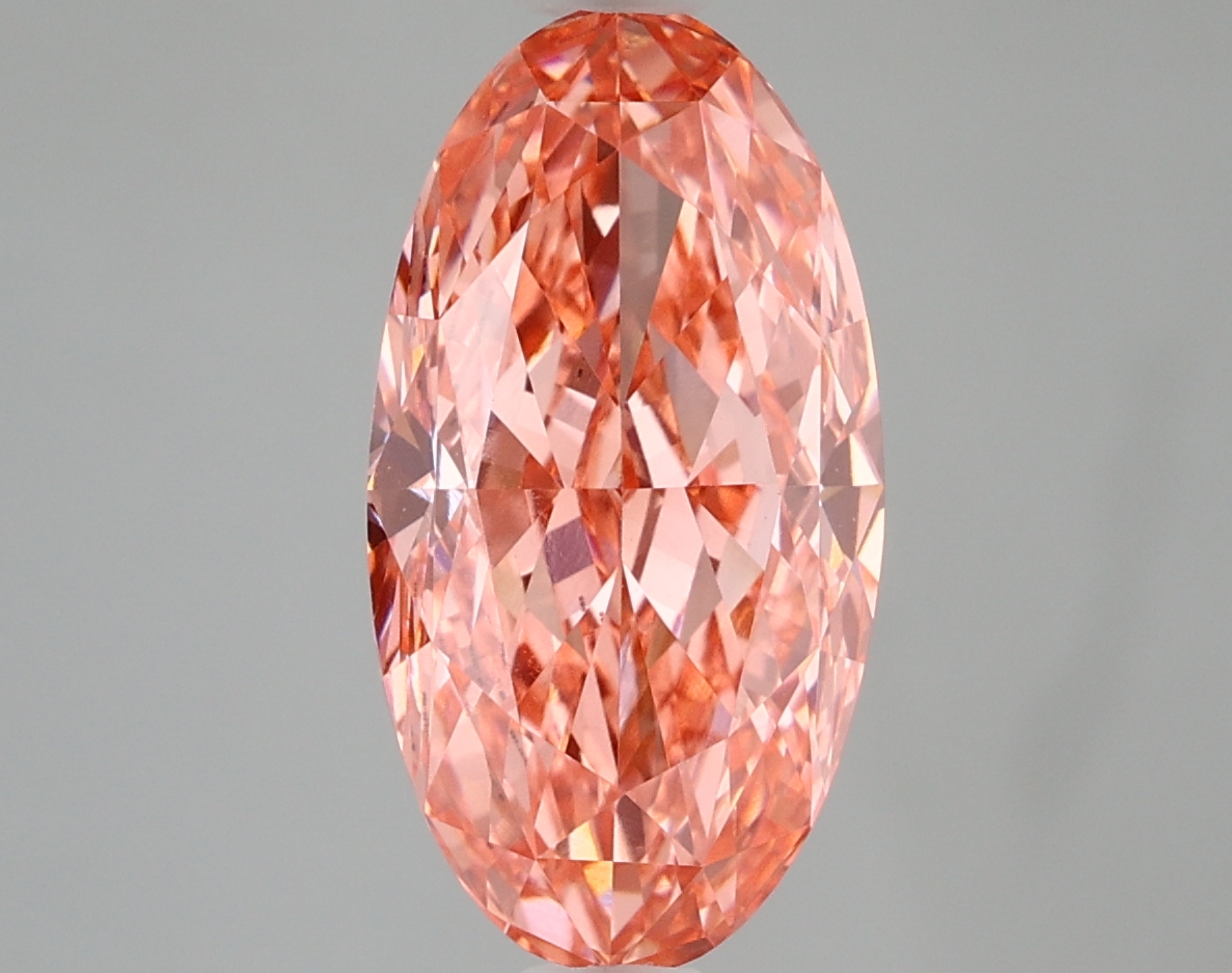 4.07 ct. oval Lab Grown Diamond front image