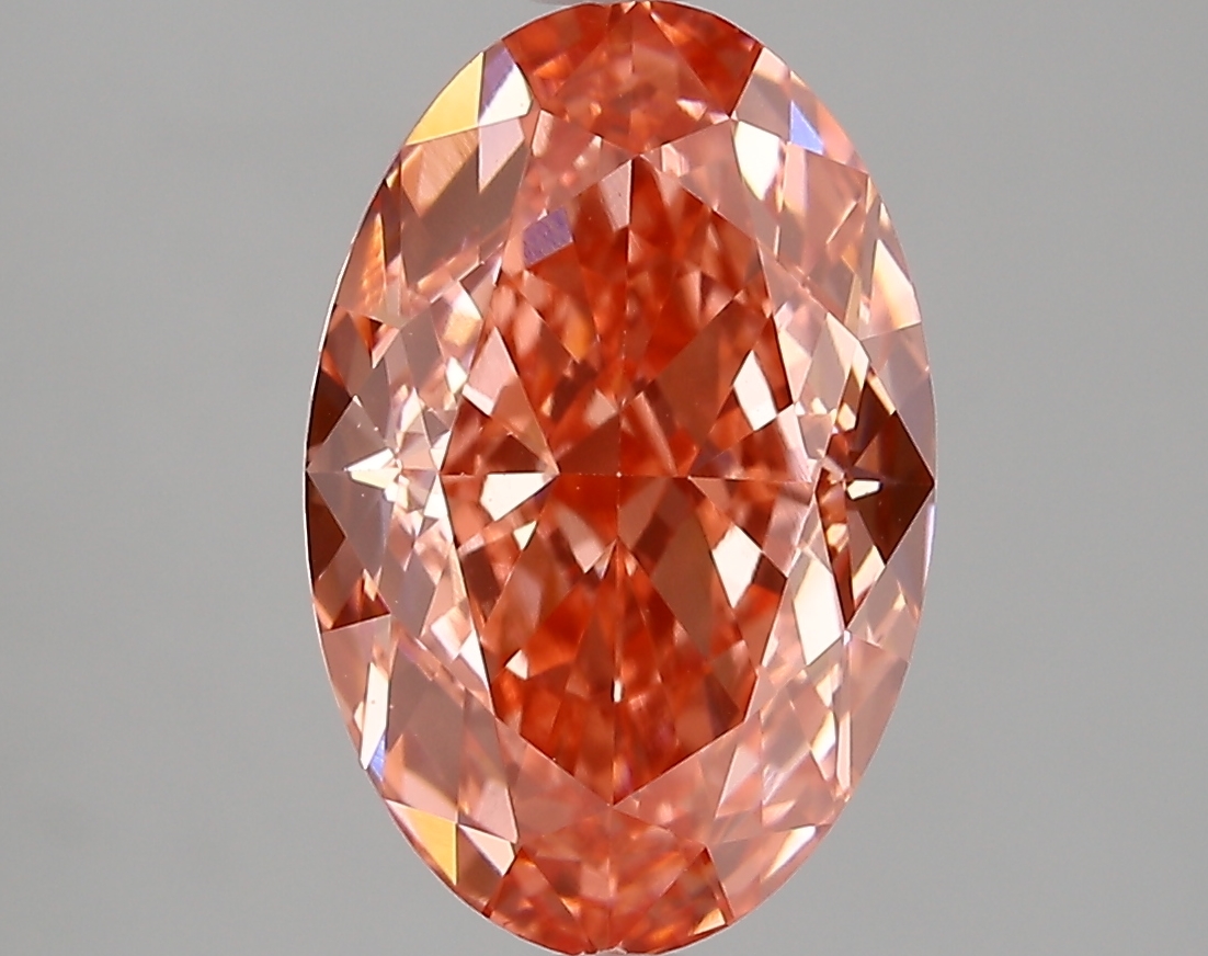 4.48 ct. oval Lab Grown Diamond front image