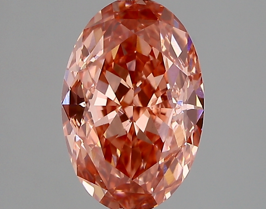 2.18 ct. oval Lab Grown Diamond front image