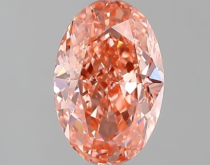 1.92 ct. oval Lab Grown Diamond front image