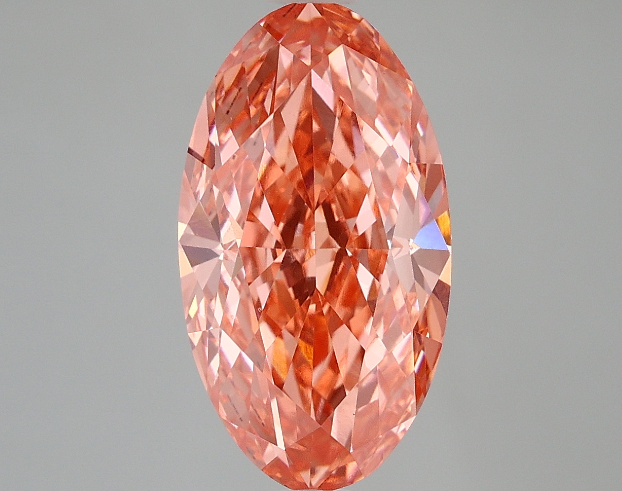 4.86 ct. oval Lab Grown Diamond front image