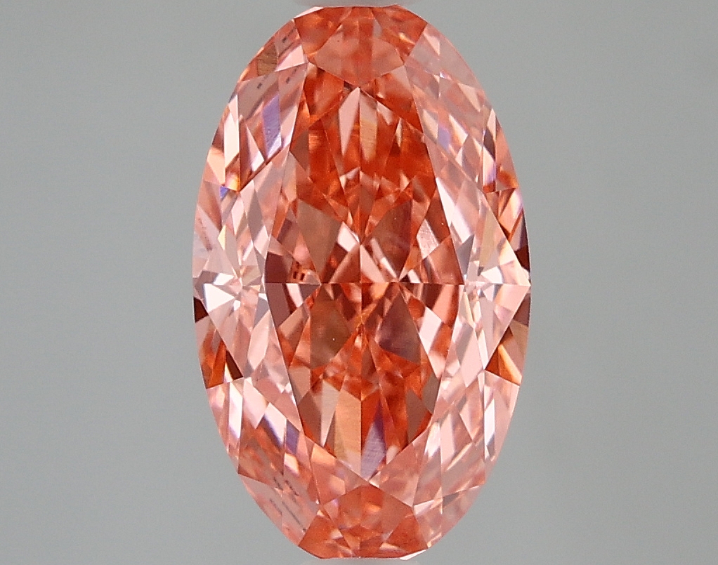3.28 ct. oval Lab Grown Diamond front image