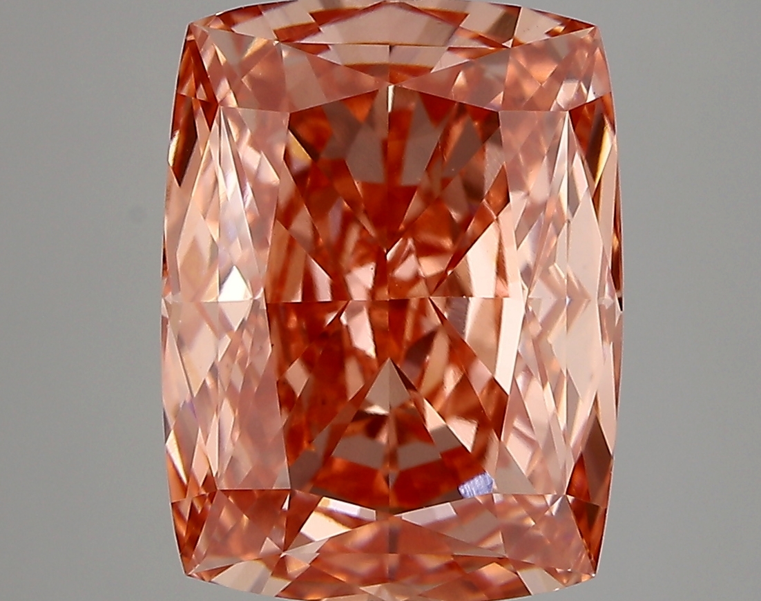 5.39 ct. cushion Lab Grown Diamond front image