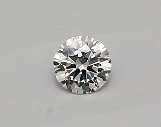 Actual 0.26 carat D Round lab-grown diamond
