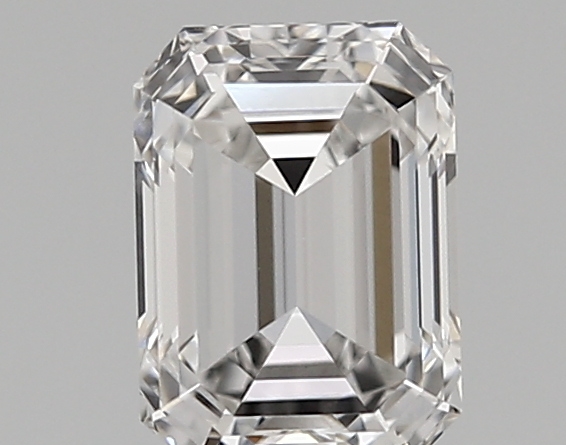 1.04 Carat F-VVS2 Ideal Emerald Diamond