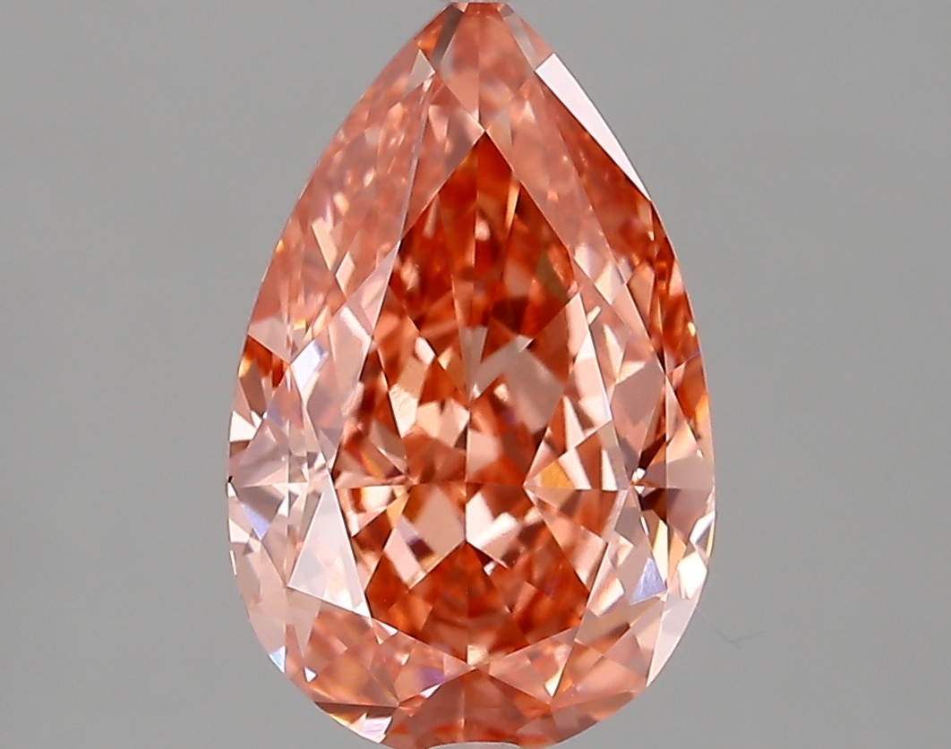 3.66 ct. pear Lab Grown Diamond front image