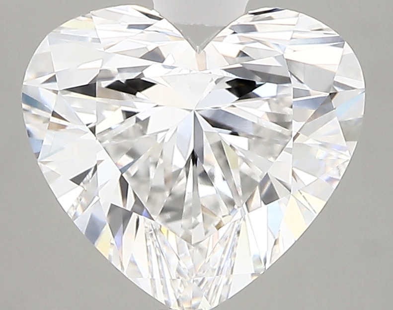 2.86 Carat E-VVS2 Ideal Heart Diamond