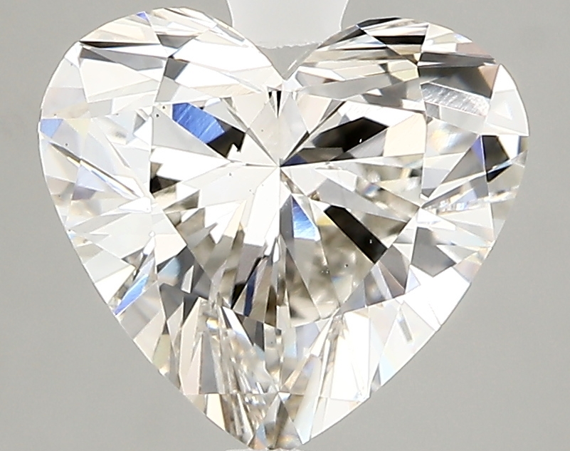 2.80 Carat H-VS2 Ideal Heart Diamond