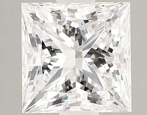 1.86 carat e VVS2 EX Cut IGI princess diamond