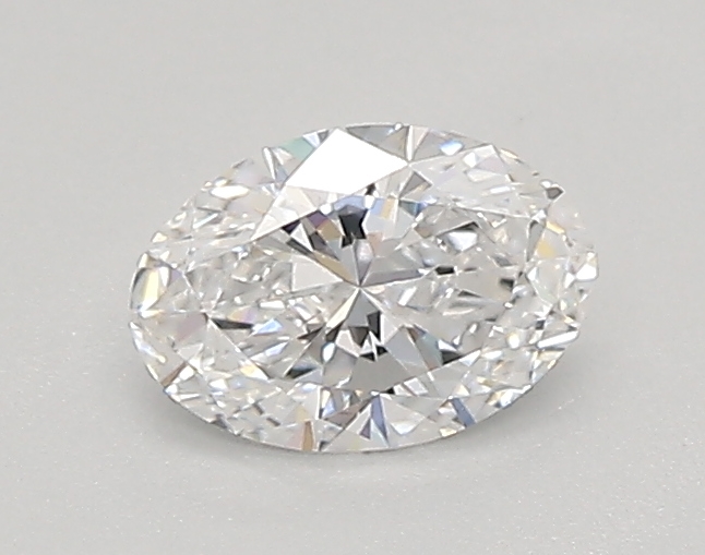0.38 carat oval lab-grown diamond