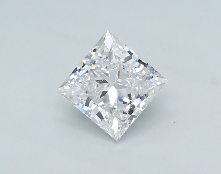 0.32 carat princess lab-grown diamond