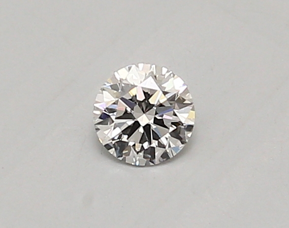 0.28 carat round lab-grown diamond