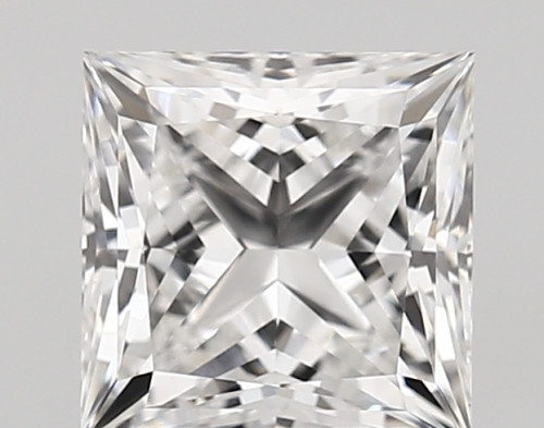 1.72 carat e VVS2 EX Cut IGI princess diamond