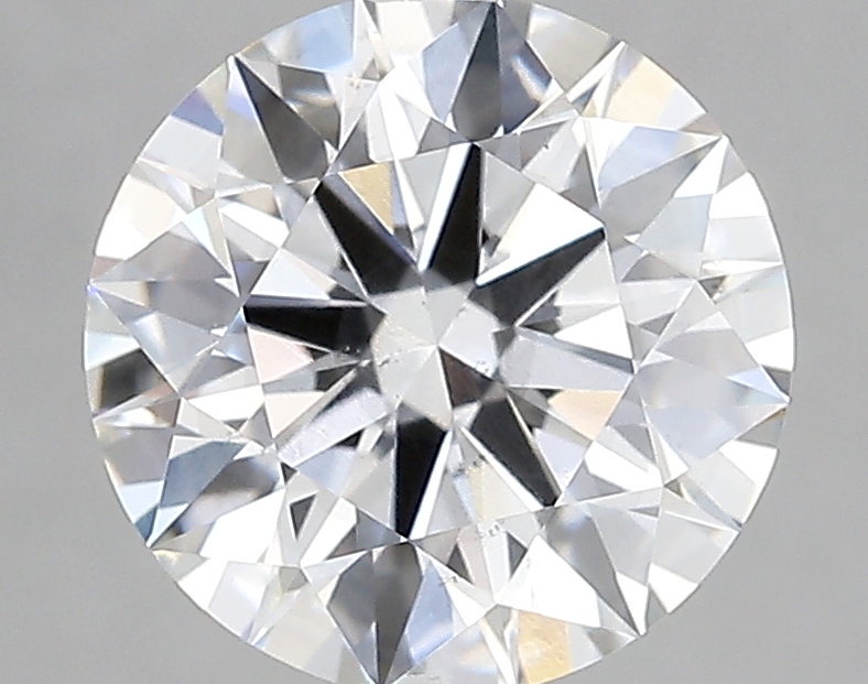 2.90 Carat F-SI1 Ideal Round Diamond