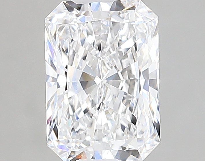 1.36 carat Radiant lab-grown diamond