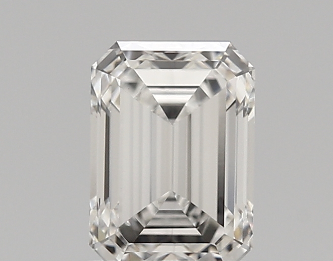 1.05 Carat F-VVS2 Ideal Emerald Diamond