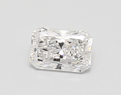 0.53 carat e VS2 EX  Cut IGI radiant diamond