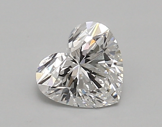 0.77 Carat Heart Cut Lab Diamond