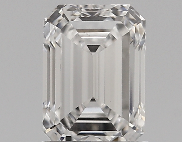 1.06 Carat E-VS1 Ideal Emerald Diamond