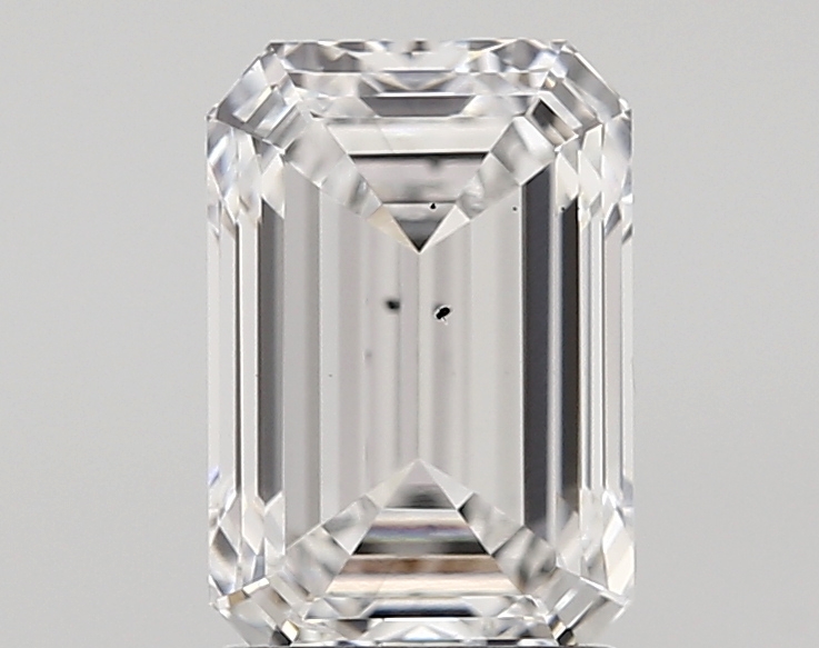 1.92 Carat E-VS2 Ideal Emerald Diamond