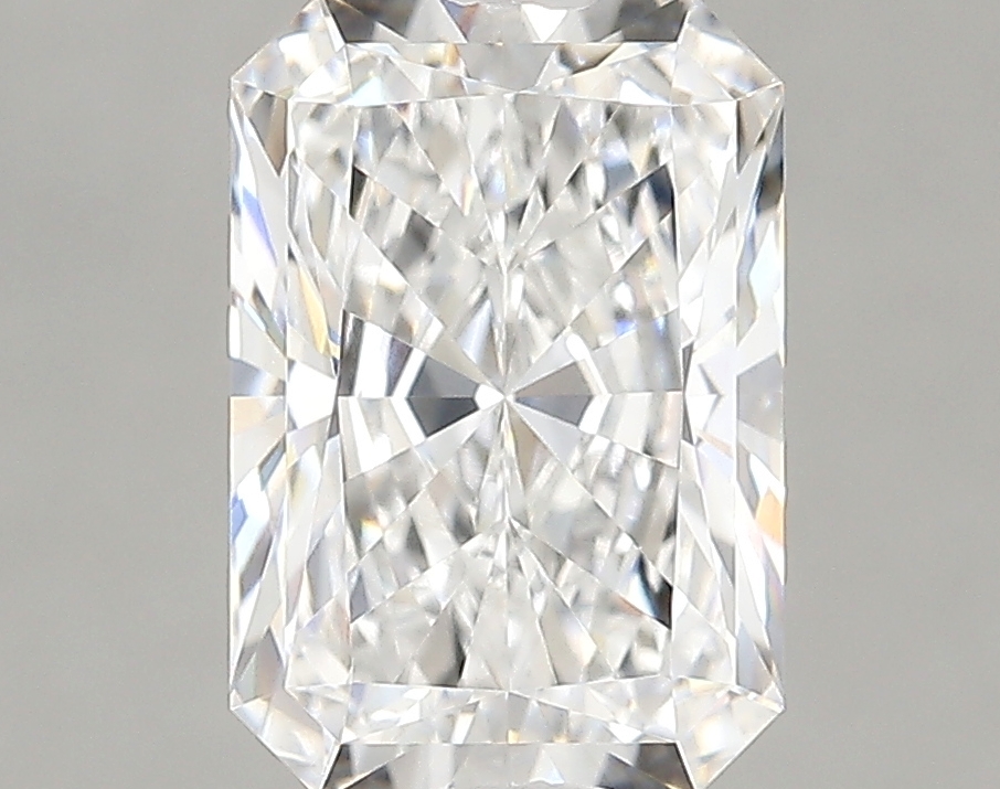 1.89 Carat E-VVS1 Ideal Radiant Diamond