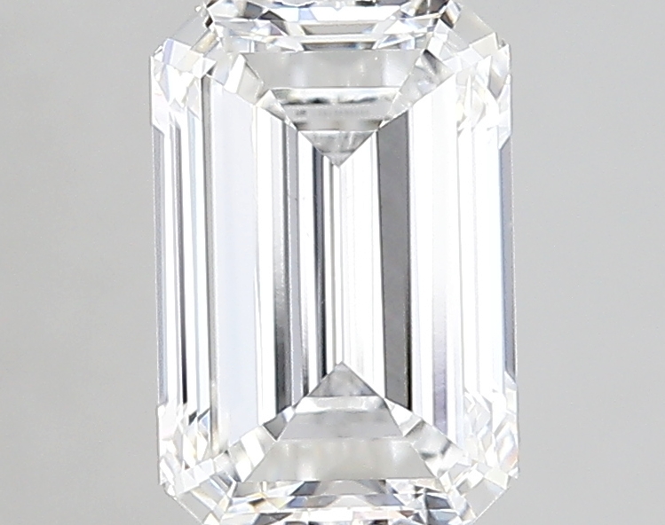 2.00 Carat E-VVS2 Ideal Emerald Diamond