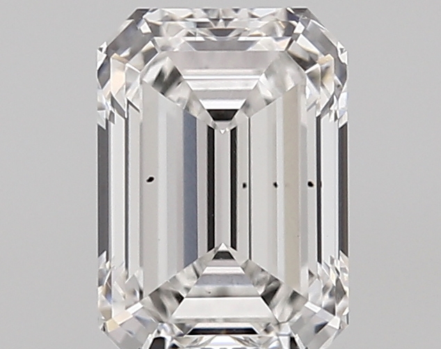 1.52 Carat F-VS2 Ideal Emerald Diamond