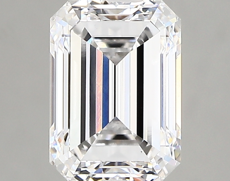 2.00 Carat D-VS1 Ideal Emerald Diamond