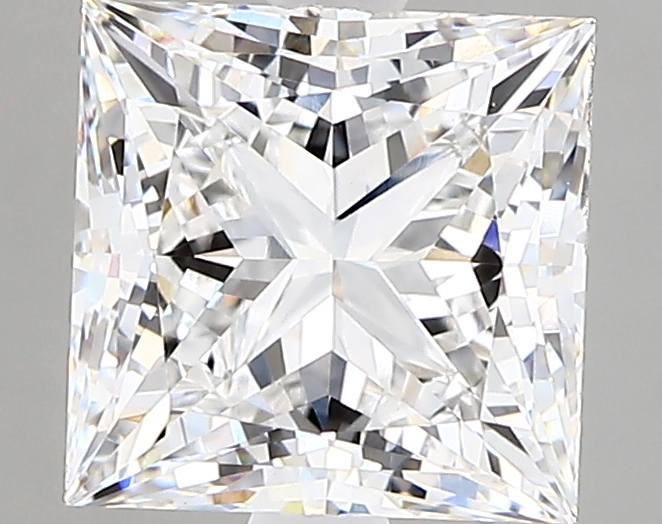 2.37 Carat E-VS1 Ideal Princess Diamond
