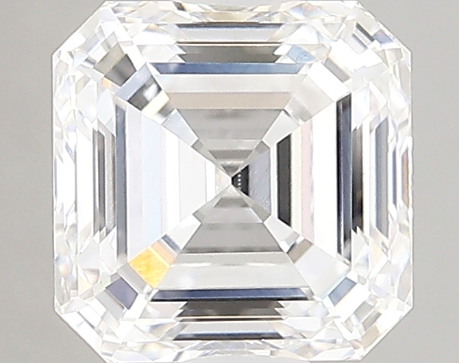 2.63 Carat F-VVS2 Ideal Asscher Diamond