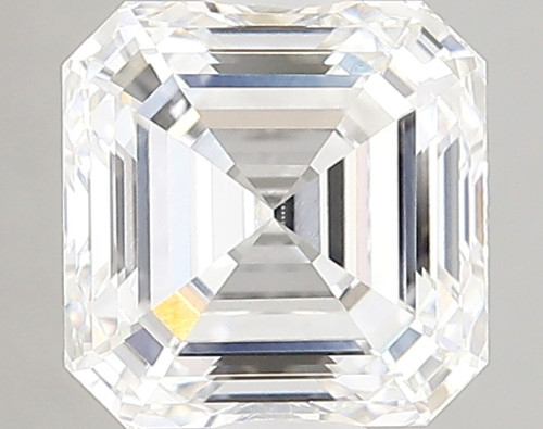 2.63 carat f VVS2 VG  Cut IGI asscher diamond