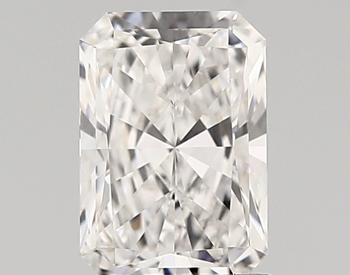 1.38 Carat F-VVS2 Ideal Radiant Diamond
