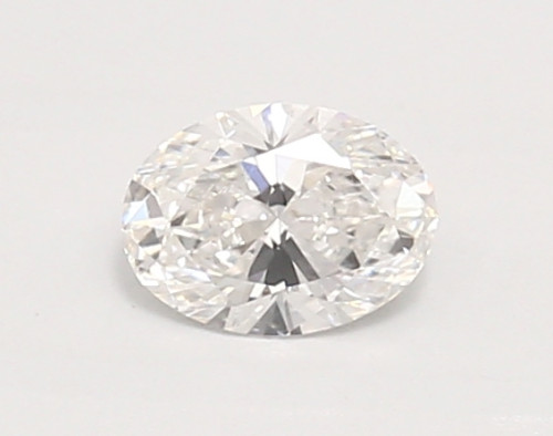 0.52 carat f VVS1 EX Cut IGI oval diamond