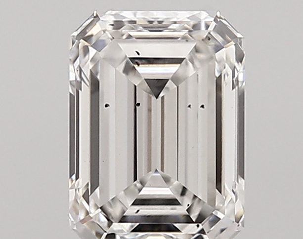 1.32 Carat G-SI1 Ideal Emerald Diamond