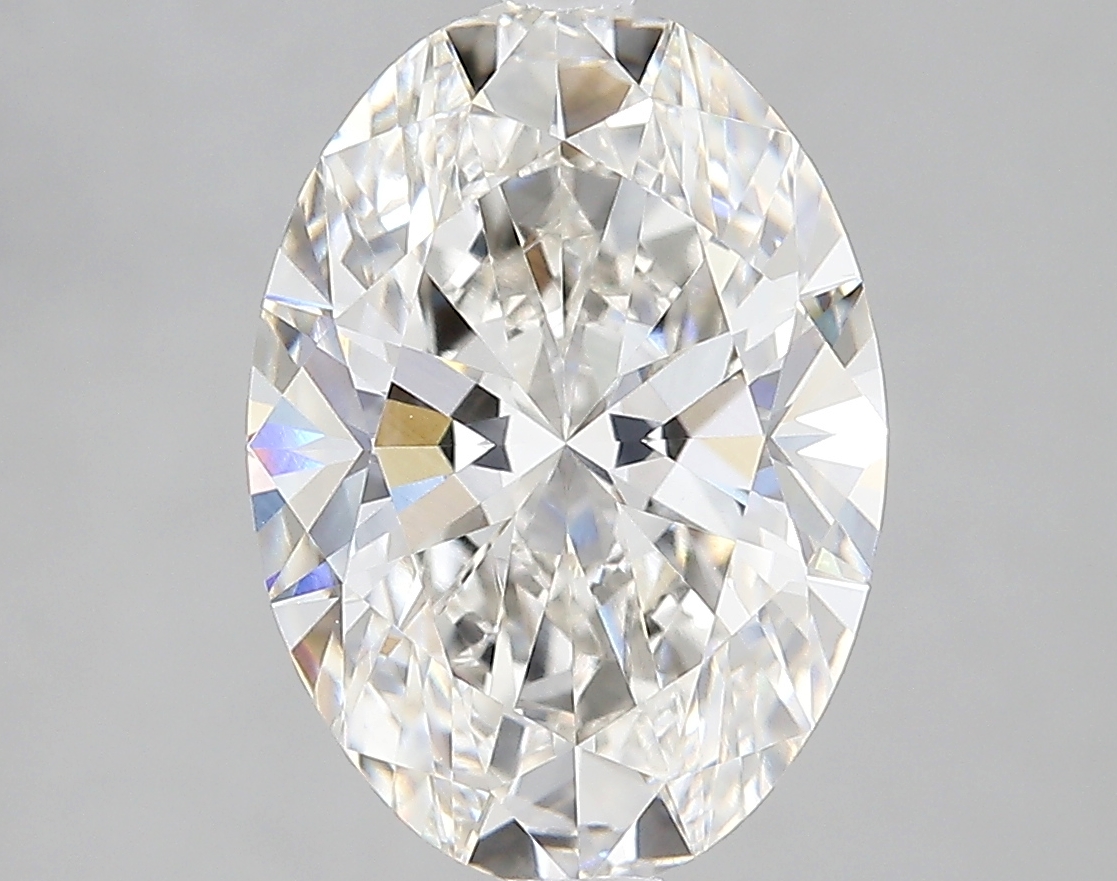 3.45 Carat H-VS1 Ideal Oval Diamond