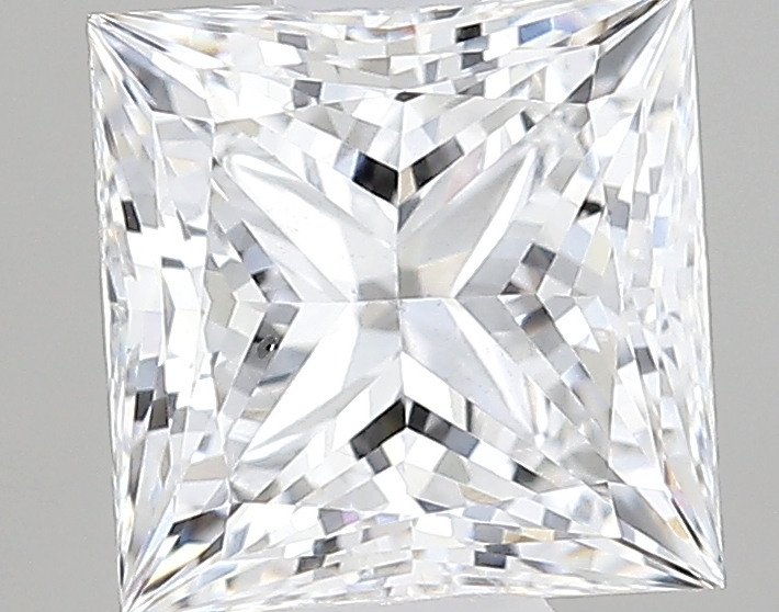 1.21 Carat E-VS2 Ideal Princess Diamond